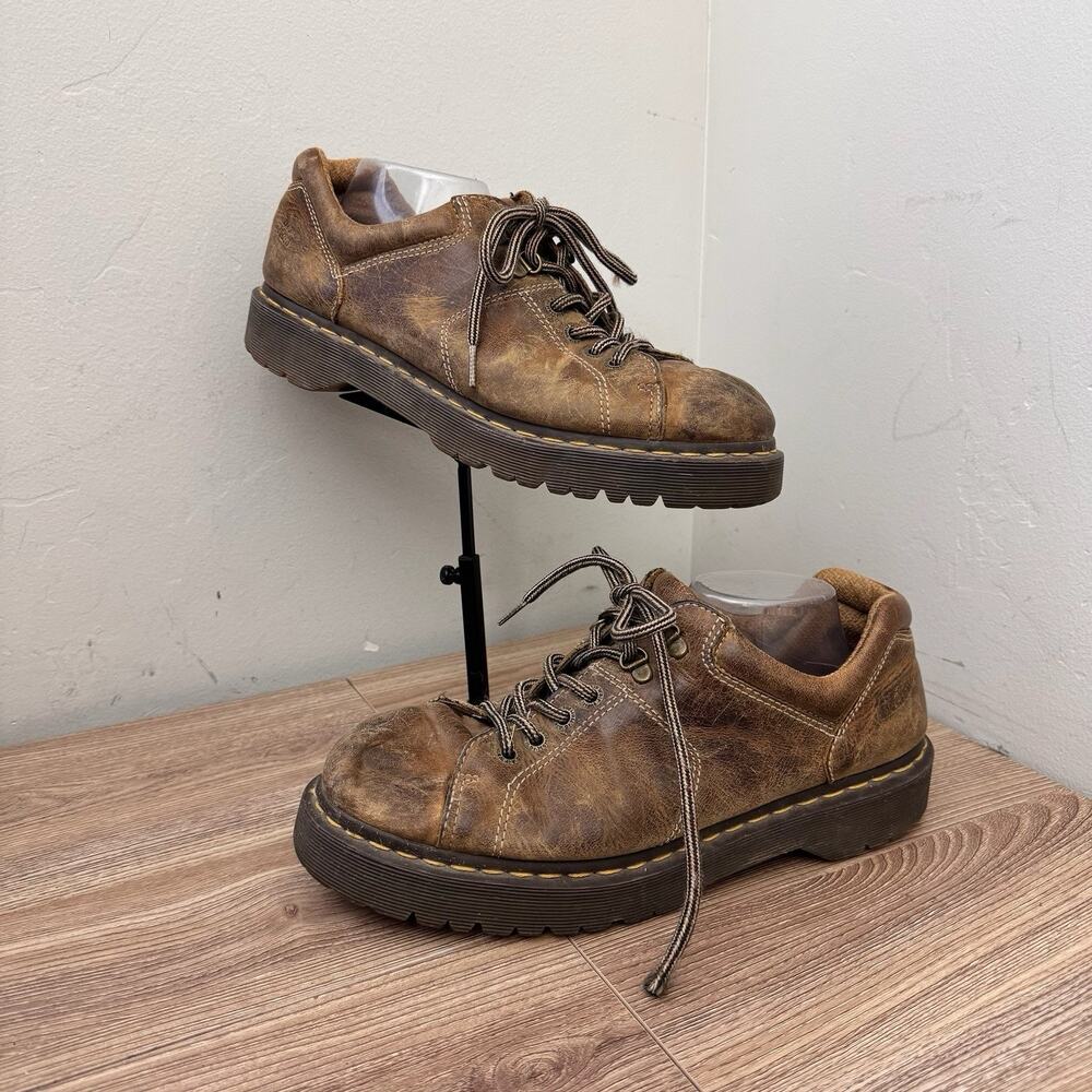 Dr Martens Vintage 10940 Tan Leather Lace Up Shoes Men’s Size 12